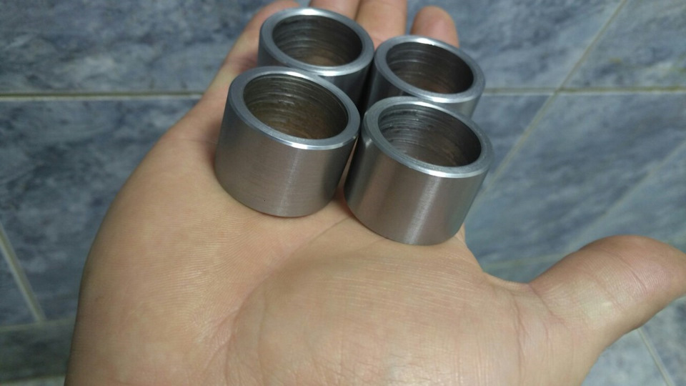 Самодельные стойки стабилизатора — Toyota Camry (XV30), 2,4 л, 2004 ...