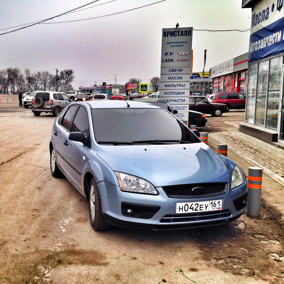 Тонировка лба — Ford Focus II Hatchback, 1,4 л., 2006 года | стайлинг ...