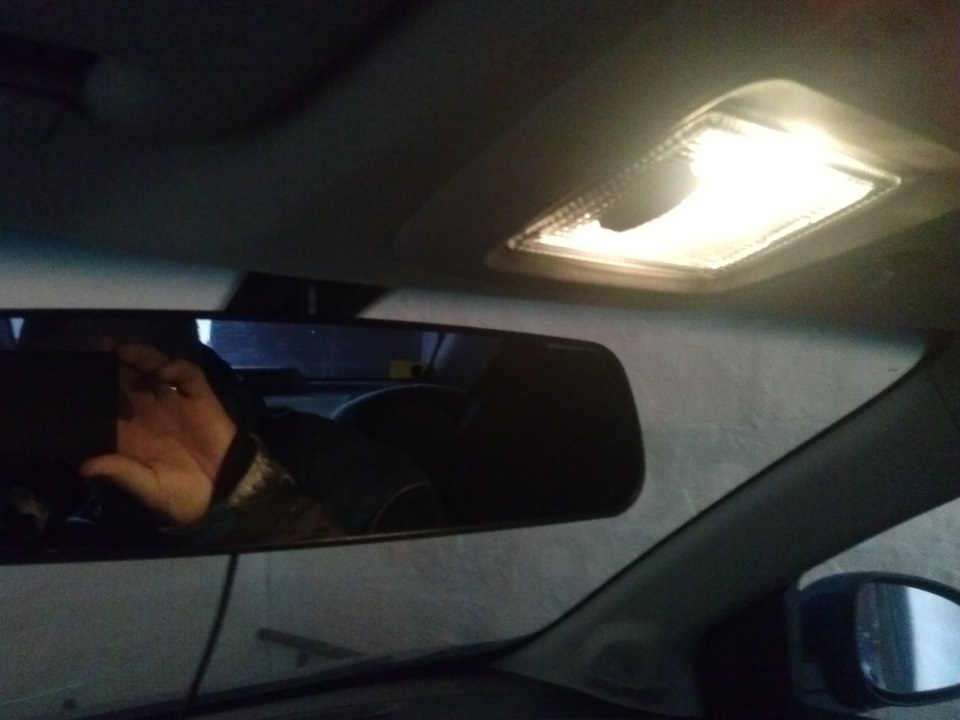 Поменял лампу в плафоне на диоды — Chevrolet Aveo Sedan (2G), 1,6 л ...