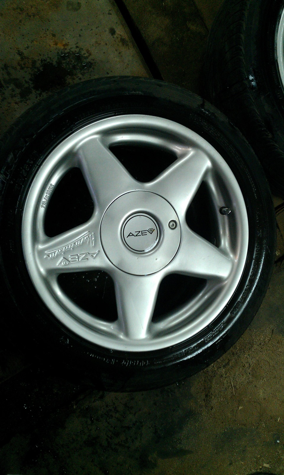 Новые диски AZEV R16 — Volkswagen Golf Mk2, 1,9 л, 1986 года | колёсные ...