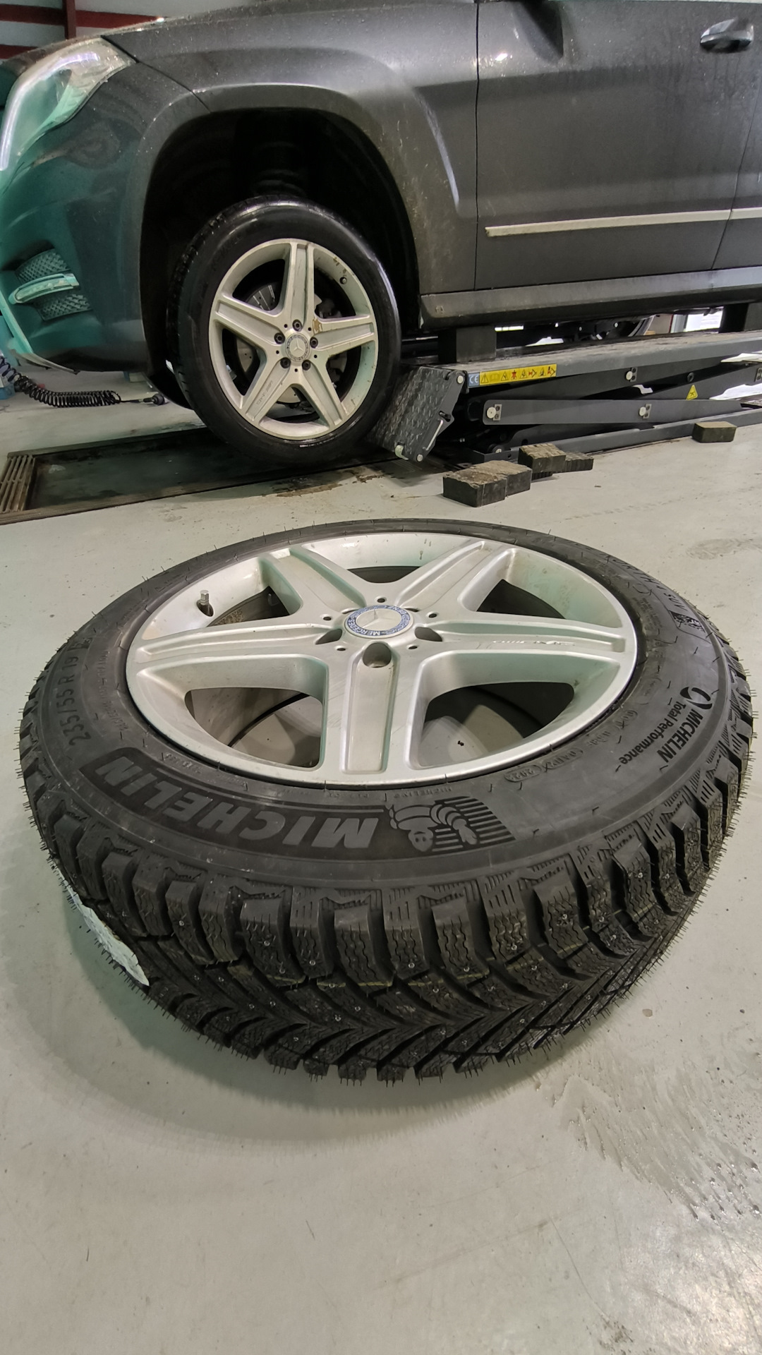 На разноширокие диски резину равной ширины! — Mercedes-Benz GLK-Class ...