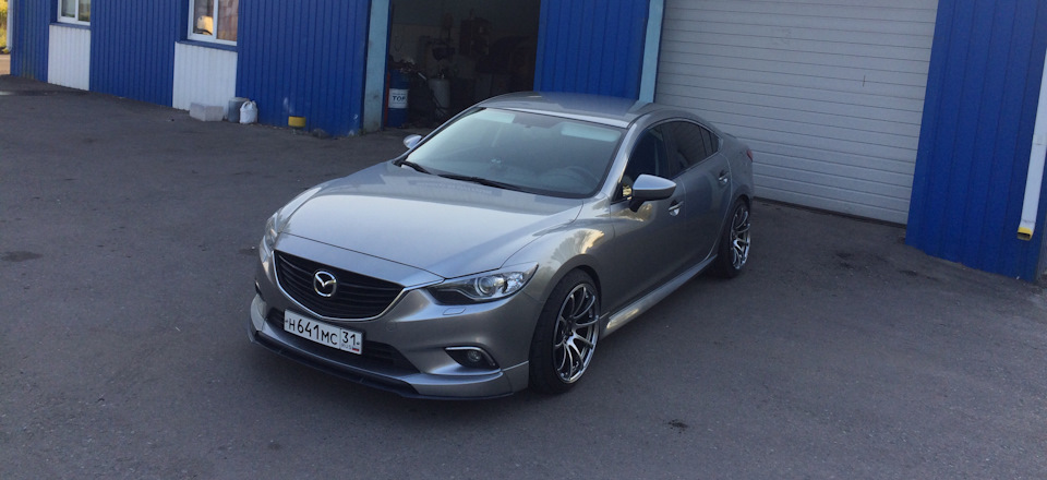 бампер mazda 6 gj