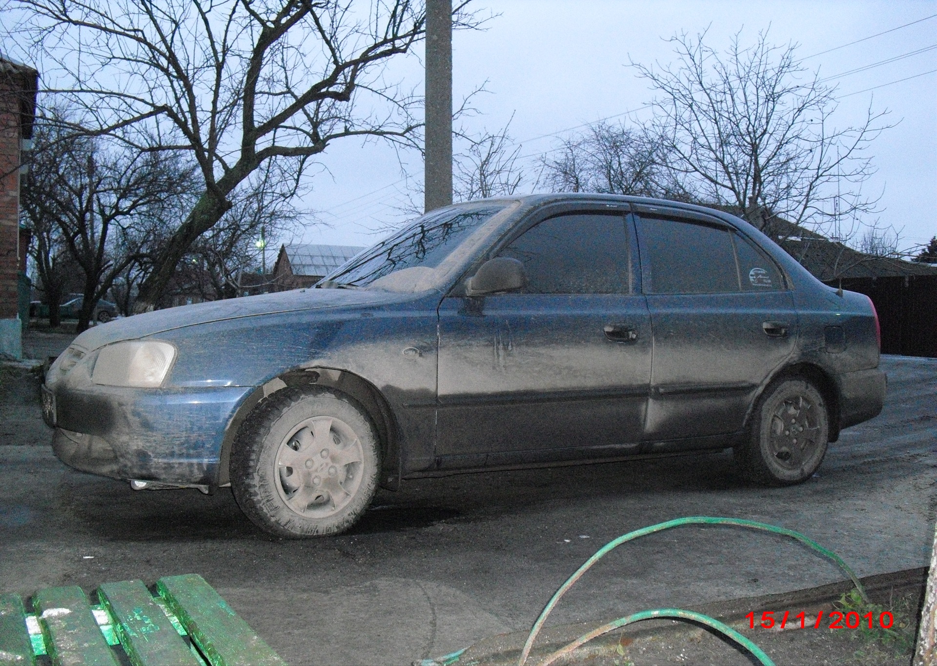 Давно не мыл машину… — Hyundai Accent (2G), 1,5 л, 2009 года | мойка |  DRIVE2