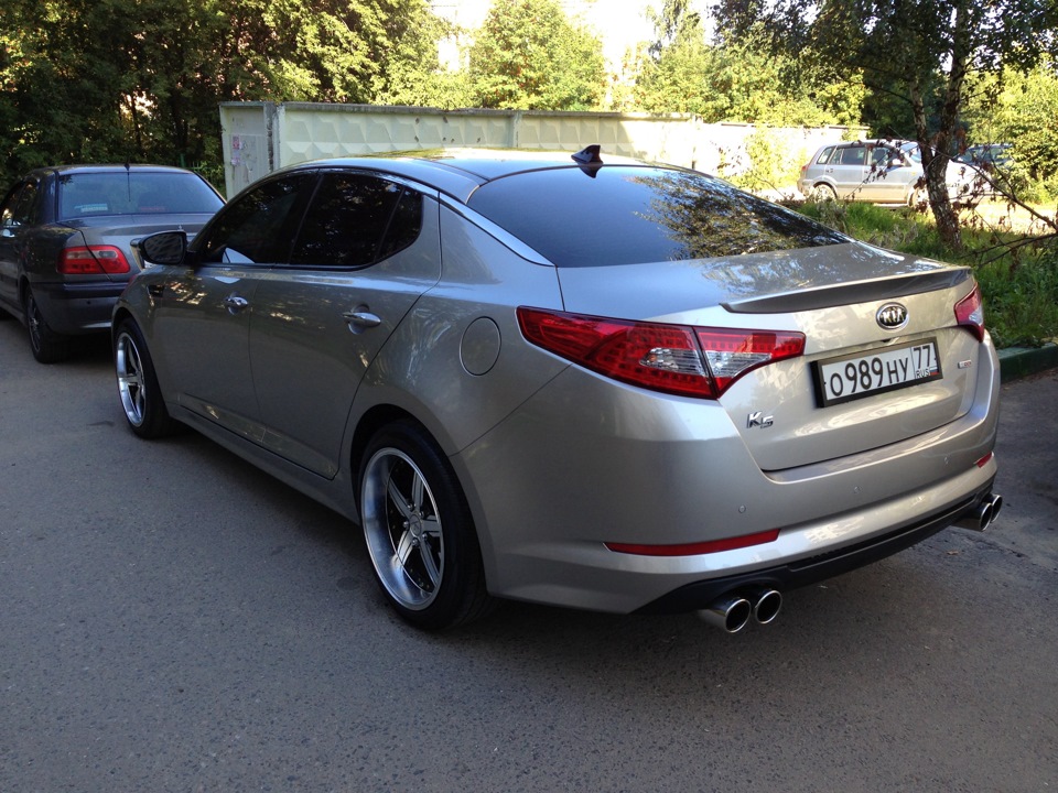 Kia Optima 4 спойлер