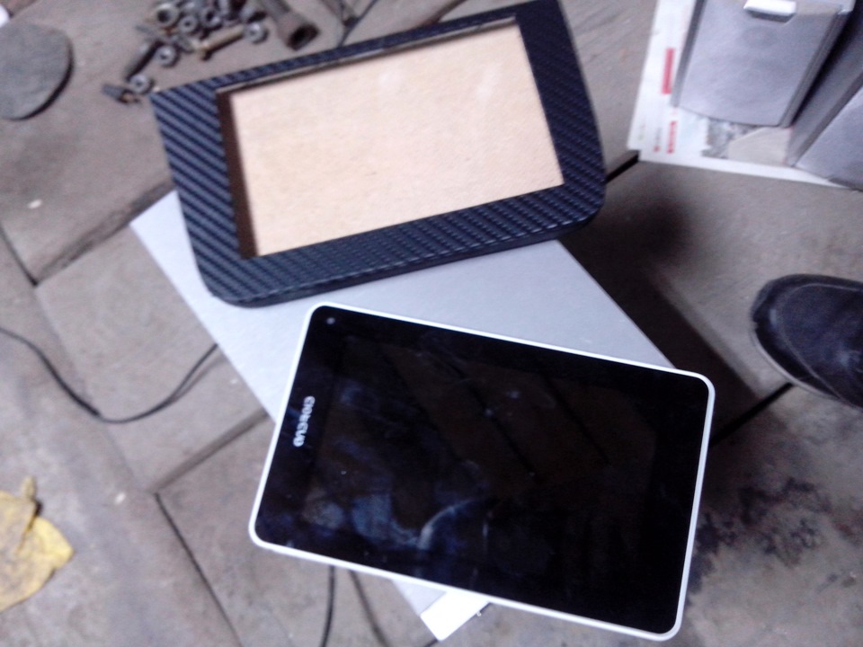 Планшет вместо магнитолы) — Mitsubishi Eclipse (2G), 2 л, 1997 года ...