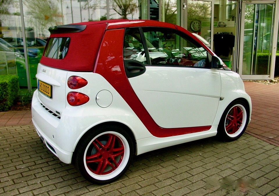 Smart Fortwo красный