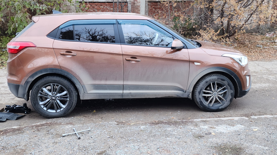 Колеса на зиму — Hyundai Creta (1G), 1,6 л, 2016 года | шины | DRIVE2
