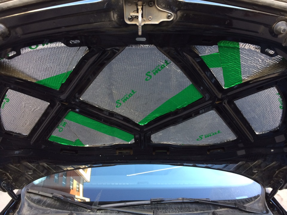 Шумка под капот — Skoda Octavia A7 Mk3, 1,2 л, 2014 года | просто так ...