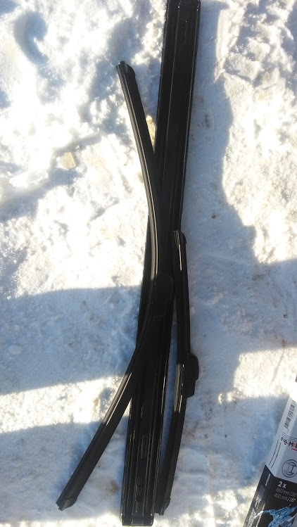 Комплект из дворников длинной 65 и 40 см. — KIA Sportage (4G)