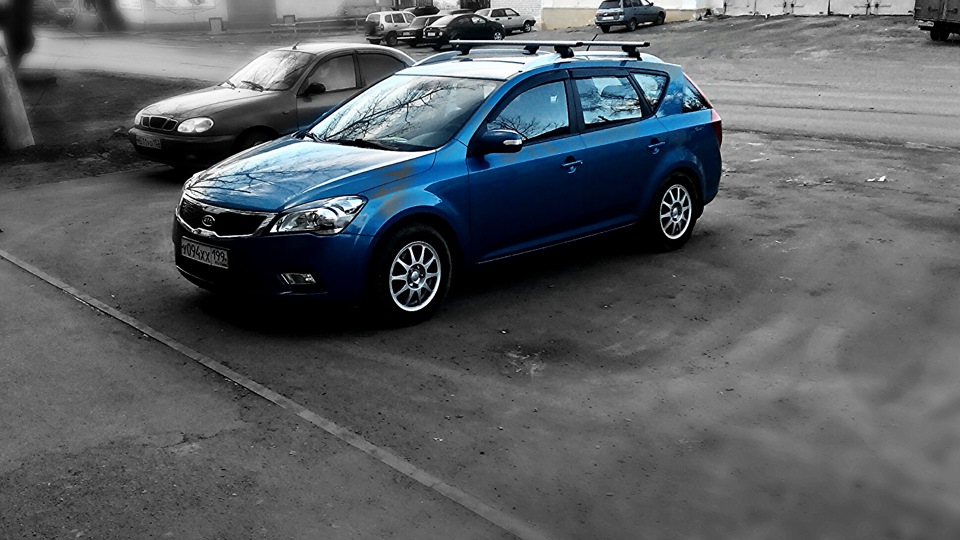 Плановые замены, колодки, масло, тяги схождения. — KIA Ceed SW (1G), 1 ...