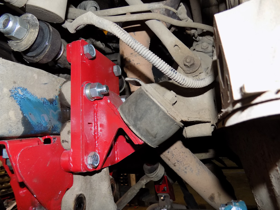 Перенос передней балки, Аморты KONI, СРПМ, Пружины от Волги — Lada 4x4 ...