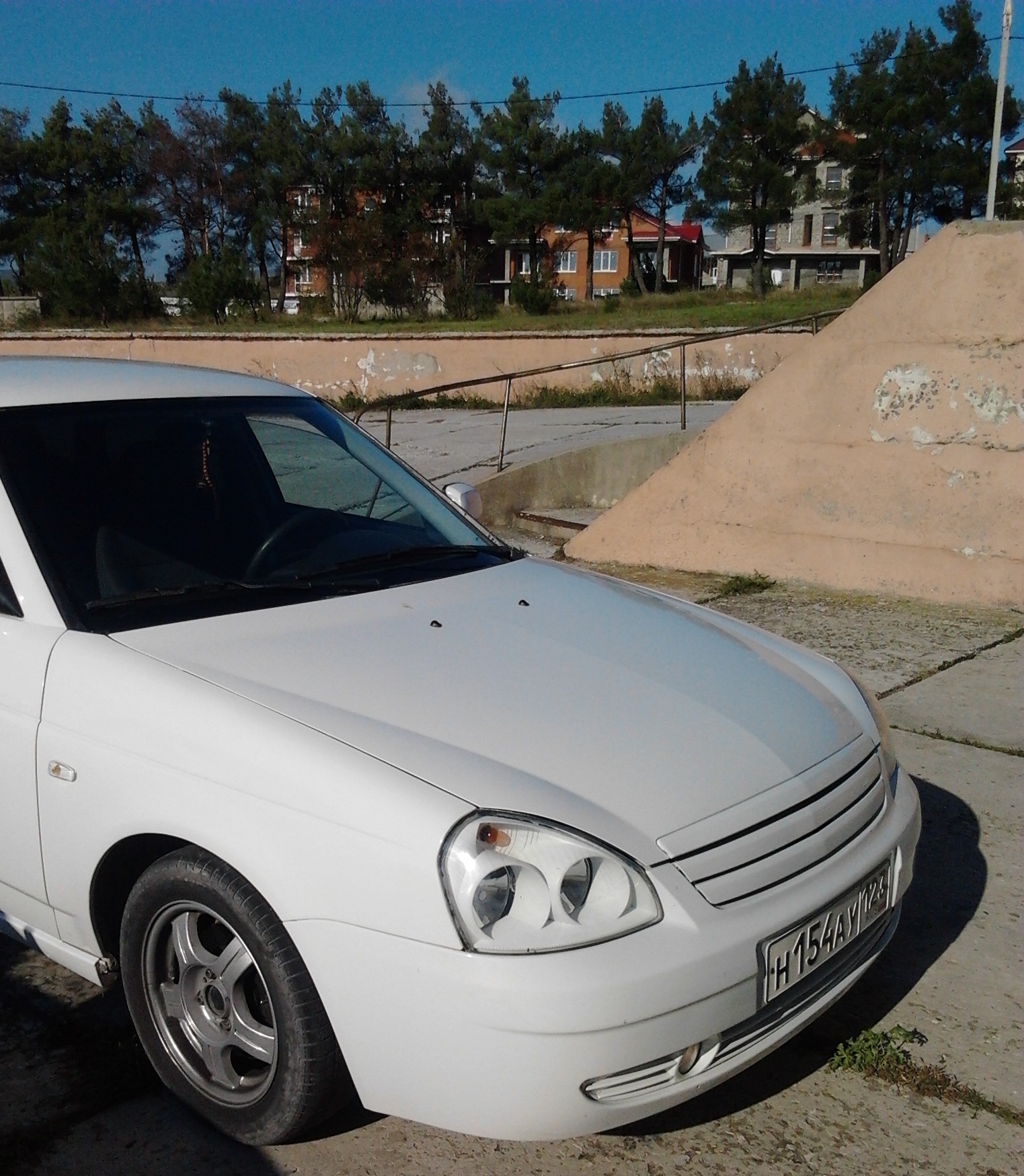 Перекраска передних фар в Белый цвет. — Lada Приора хэтчбек, 1,6 л, 2009  года | просто так | DRIVE2