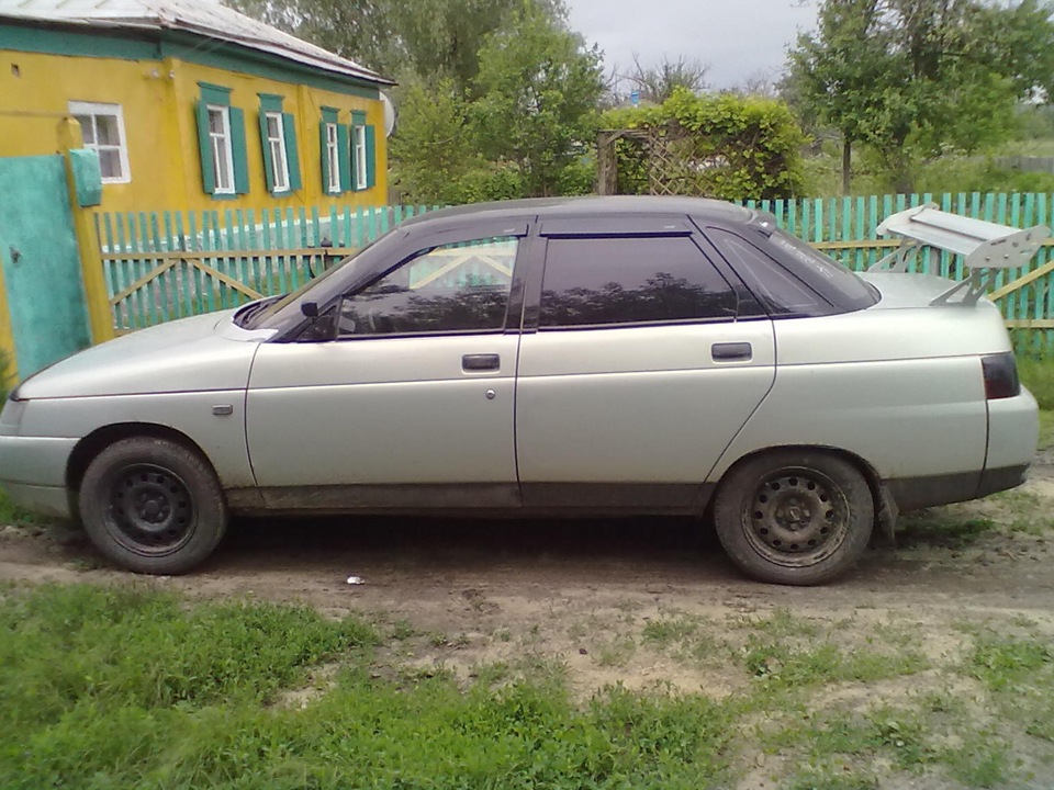 ваз 2110 с чёрной крышей
