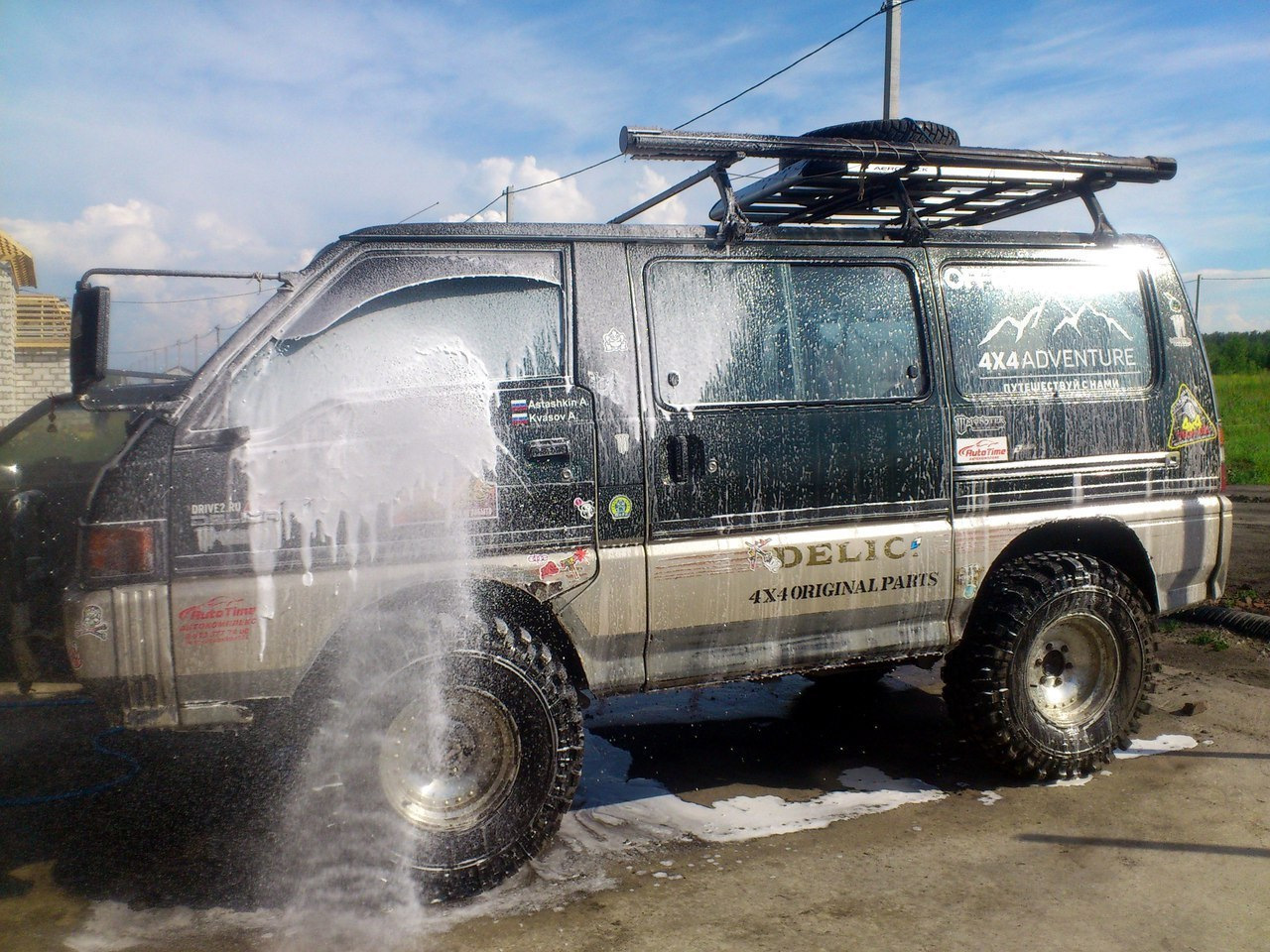 Delica l400 35 колеса