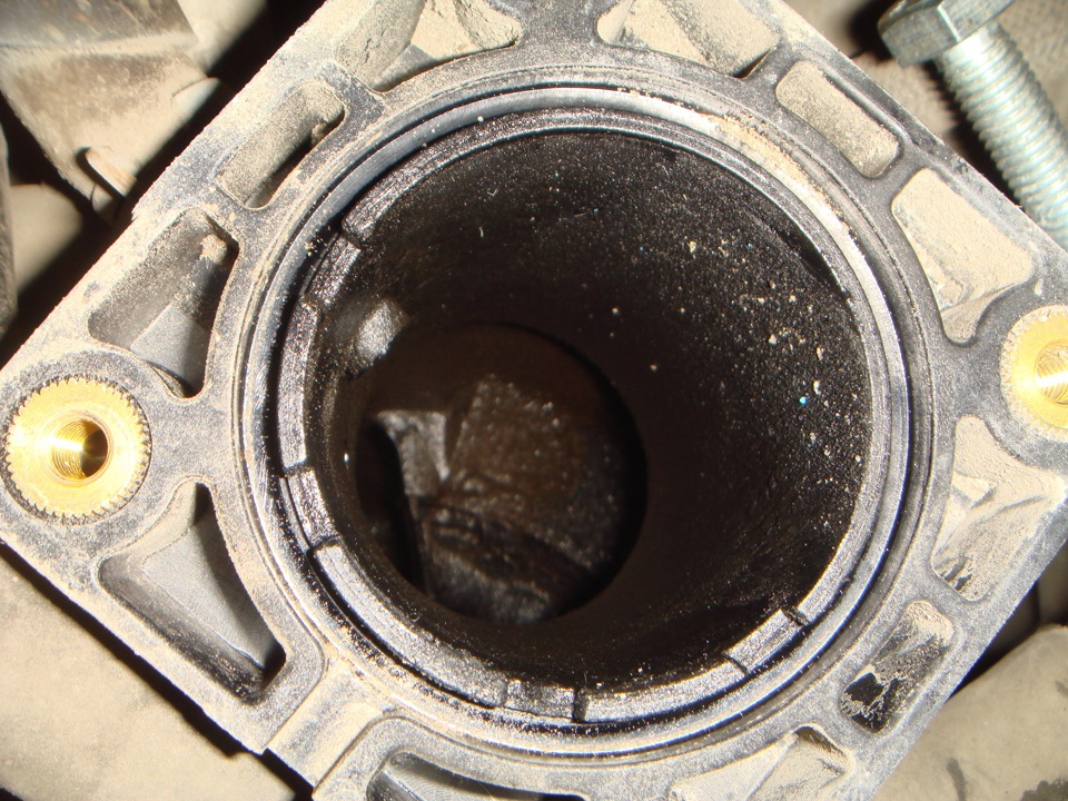 Чистка дроссельной заслонки. — Toyota Corolla (120), 1,6 л., 2006 года ...