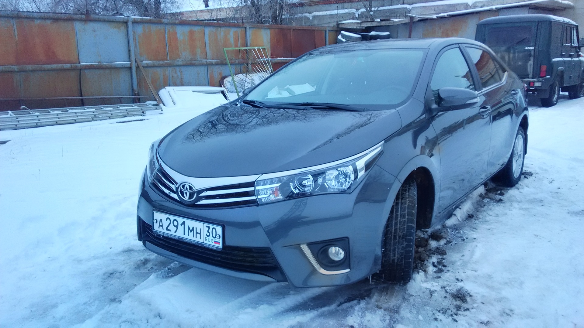 Toyota Corolla (160) 1.6 бензиновый 2015 | Пепельно-серый металлик на DRIVE2