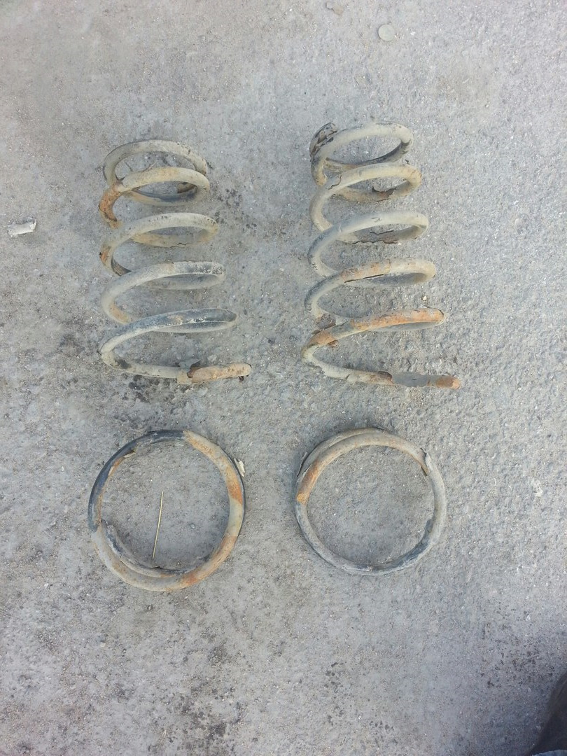 Занижение. Пружины Klakson — Toyota Camry (XV10), 2,2 л, 1992 года ...