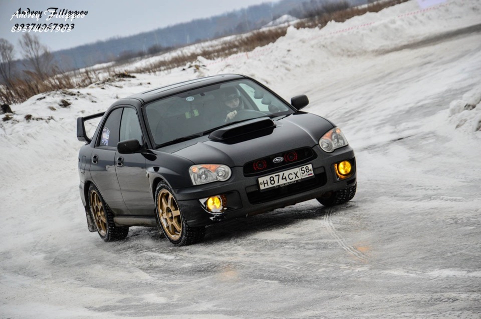 Зимние синхронно-кольцевые гонки 3 этап — Subaru Impreza WRX (GD, GG ...