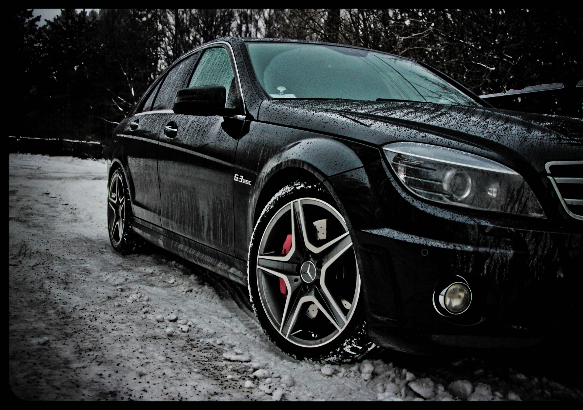 С63 vs IS-F — Mercedes-Benz C 63 AMG (W204), 6,2 л, 2010 года ...