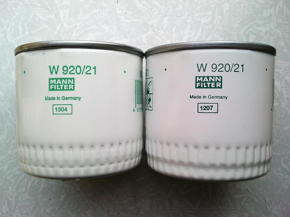 Mann filter w920 21 для какого авто