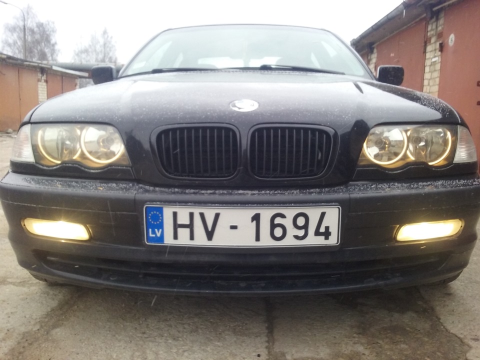Ангельские глазки — BMW 3 series (E46), 2 л, 2001 года | стайлинг | DRIVE2