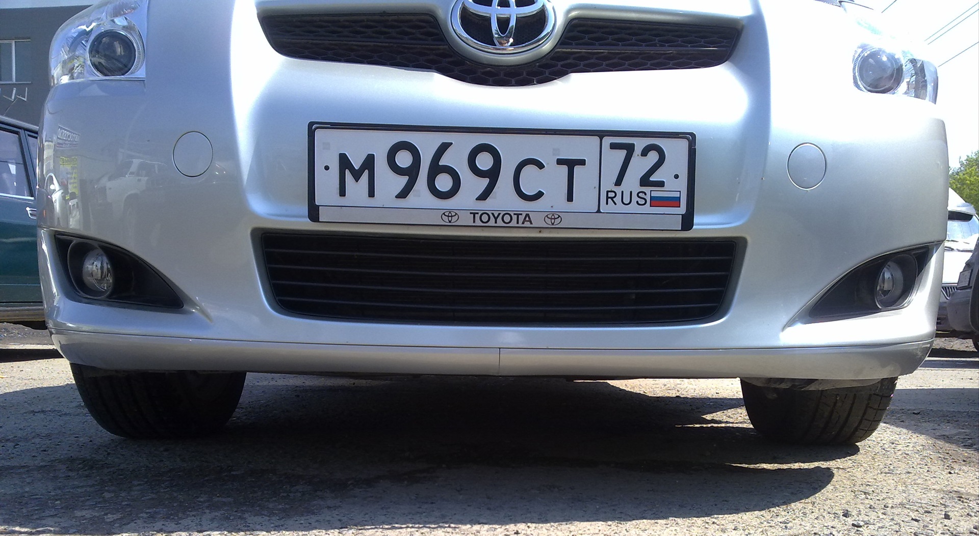 Front bumper spoiler D - Toyota Auris 16L 2008