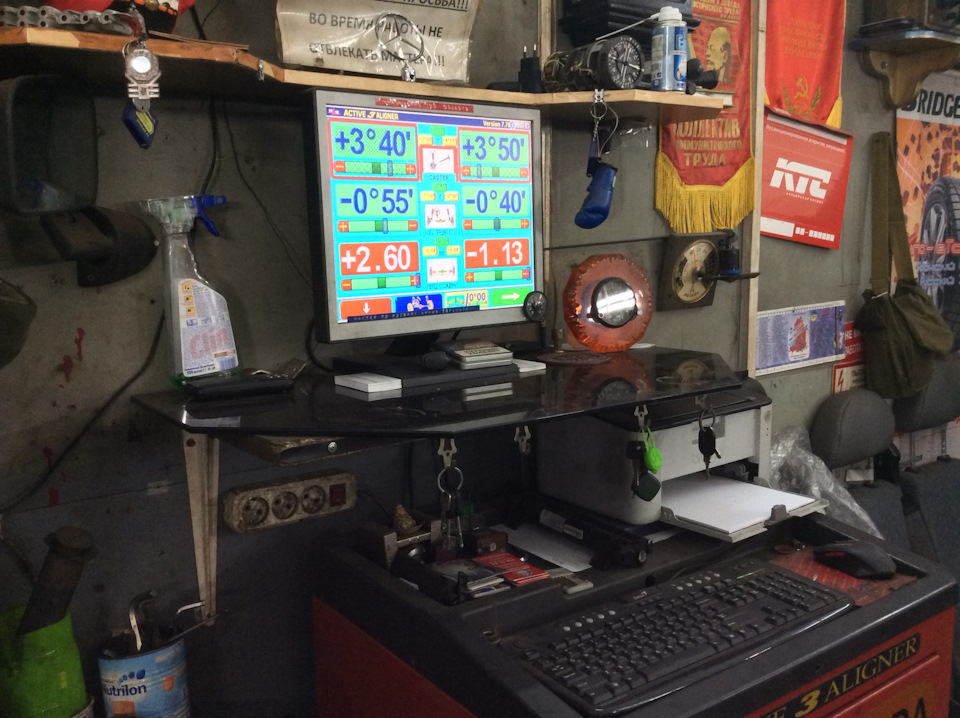 Почти 5 лет и 140 тыщ пробега, а сходимость на передке вся в пределах нормы ))) — Ford Focus Hatchback III