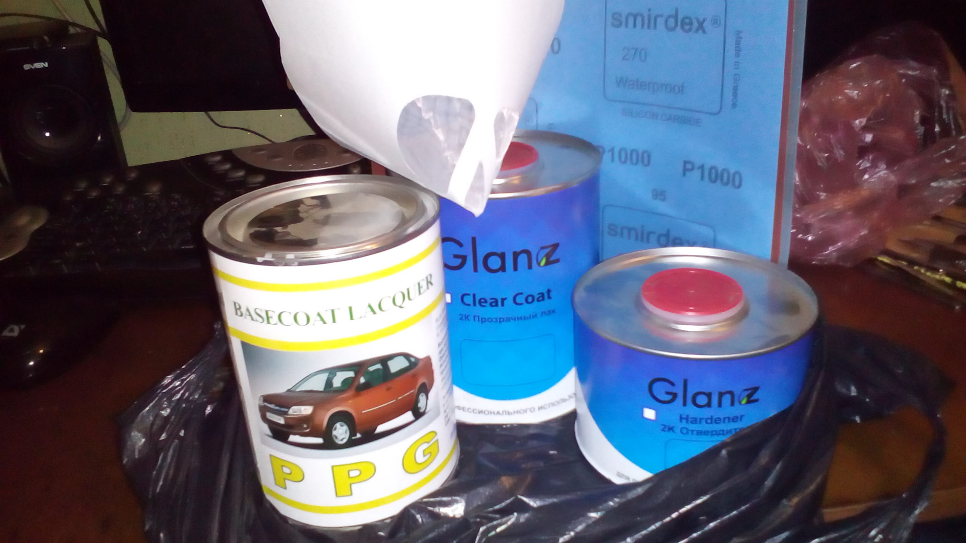 Ремонт задних крыльев часть 2(Покраска) — Lada 21104, 1,6 л, 2005 года ...