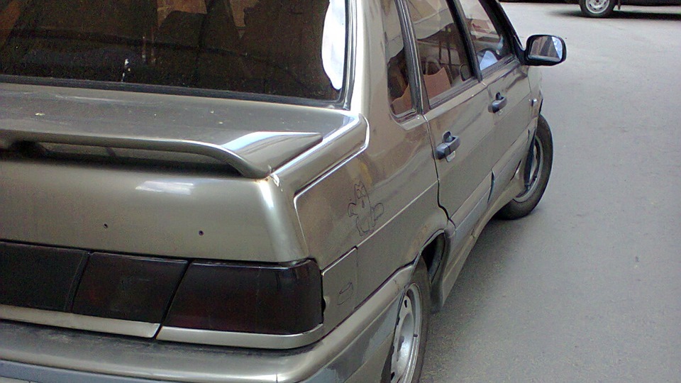 Краб… — Lada 2115, 1,5 л, 2001 года | кузовной ремонт | DRIVE2