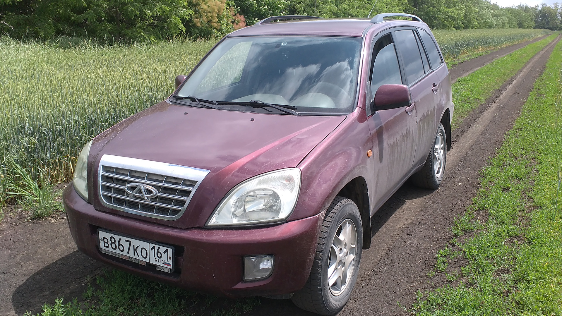 Автостиль chery. Tiggo t11 Black.