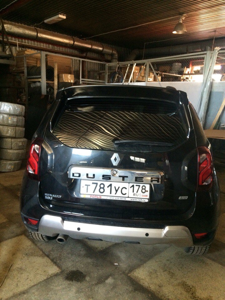 Спойлер На Дастер Чистое Стекло Купить