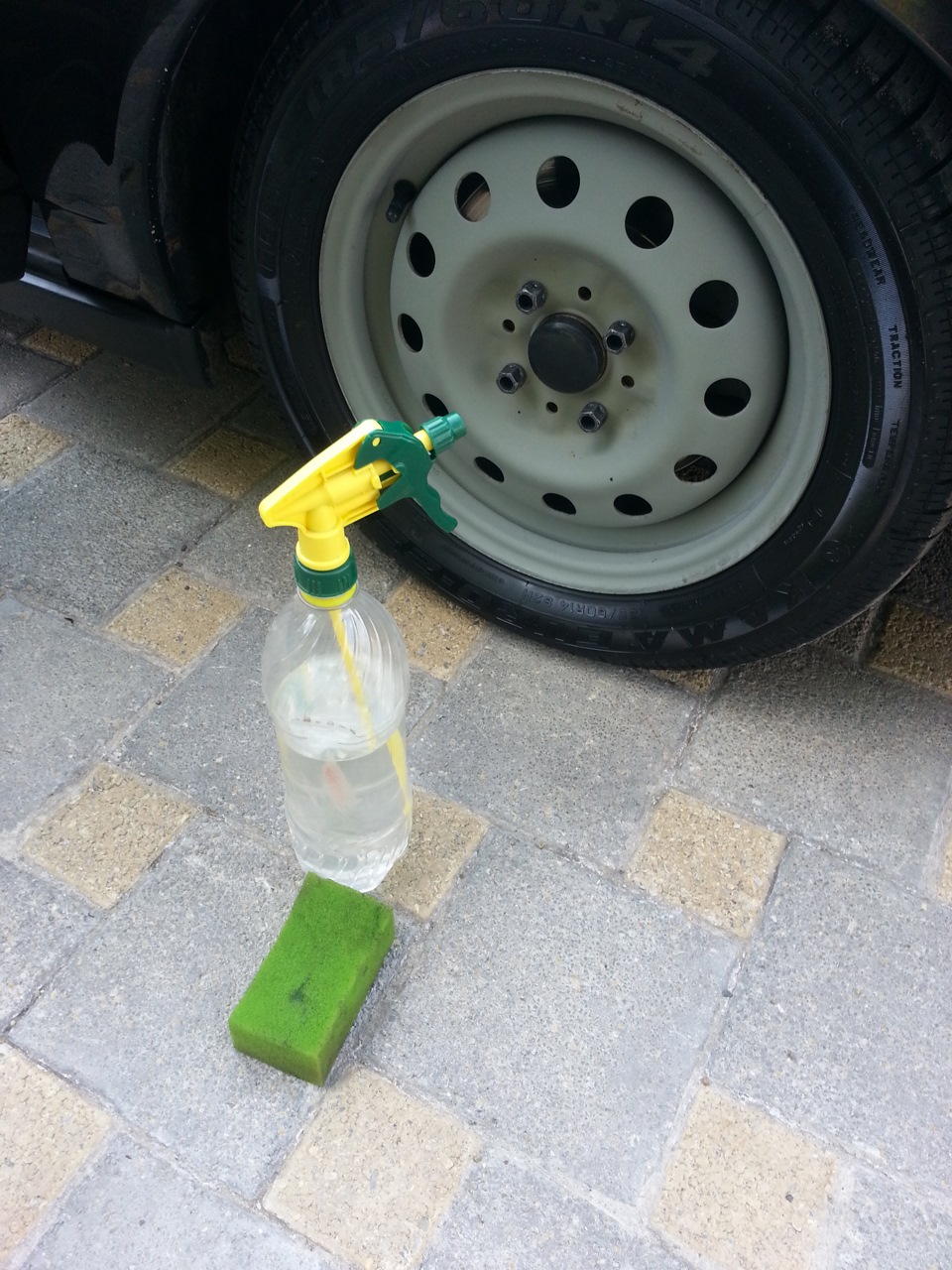 Самодельный чернитель — Lada Приора хэтчбек, 1,6 л, 2008 года | мойка ...