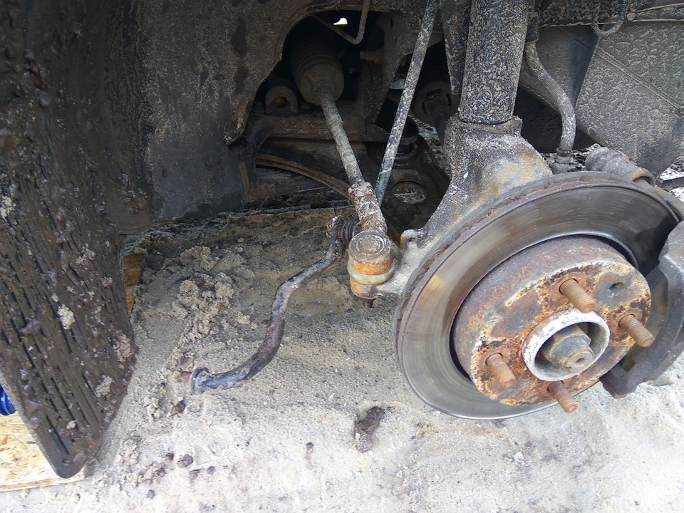 Сломался стабилизатор поперечной устойчивости — Ford Escort Mk6, 1,4 л ...