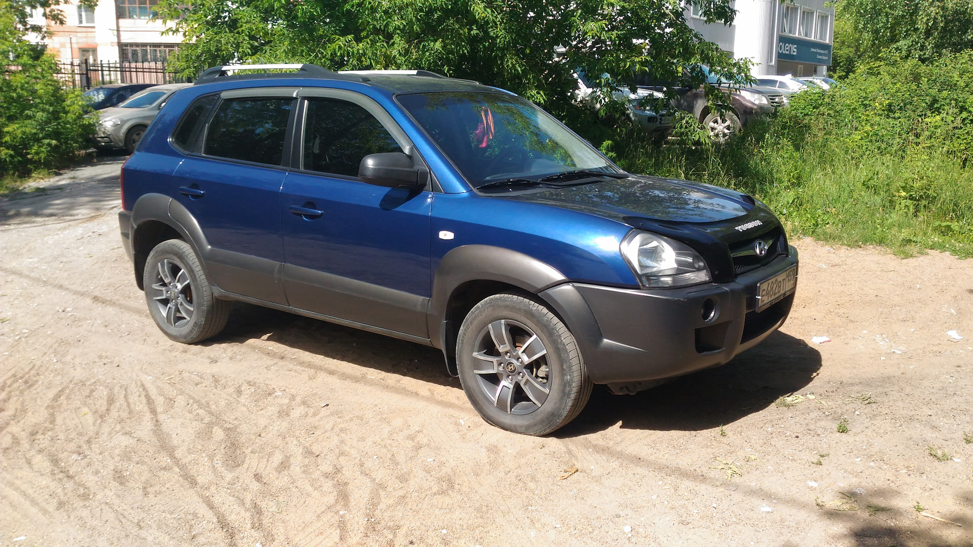 Hyundai Tucson (JM) 2.0 дизельный 2009 | РррыдЯ(медведь) на DRIVE2