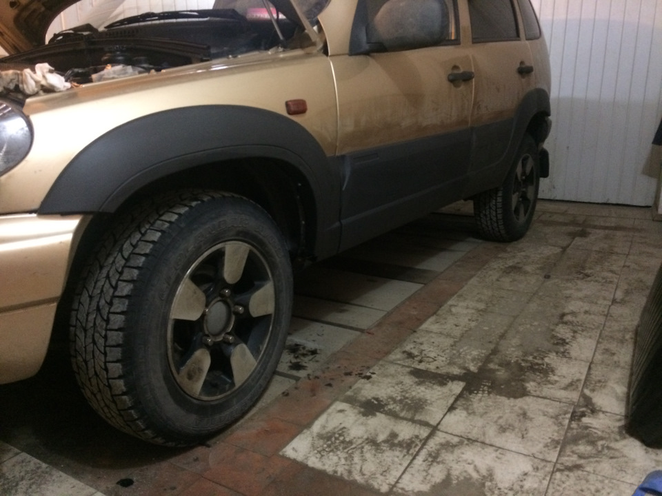 Рестайлинизация Нивы Шевроле — Chevrolet Niva (1G), 1,7 л, 2005 года ...