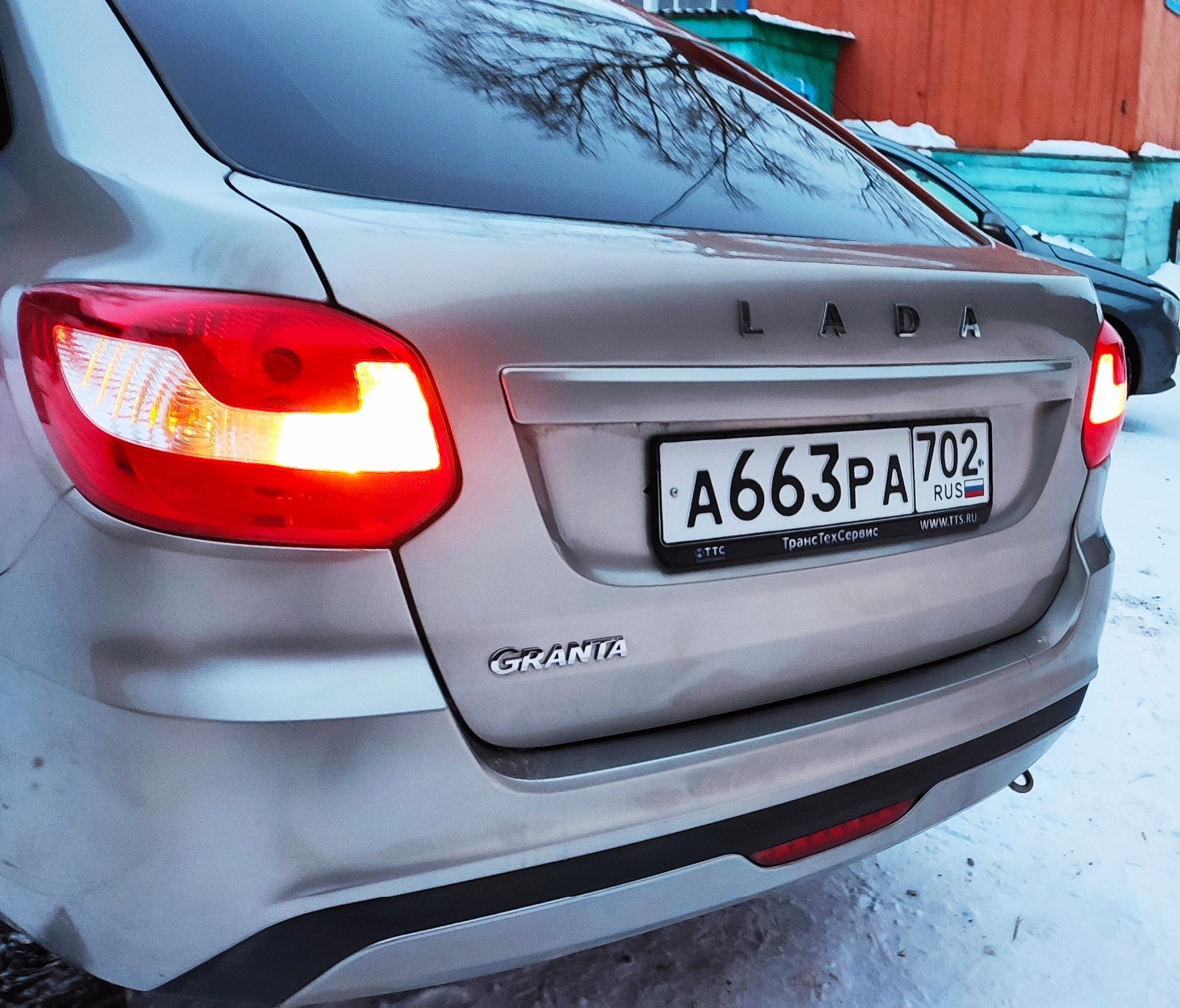 Диоды в фонари. ЗХ. — Lada Гранта Лифтбек (2-е поколение), 1,6 л, 2020 ...