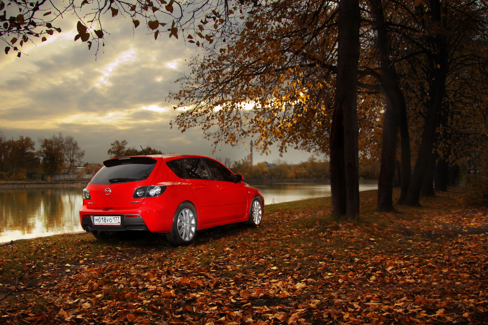 Mazda 3 Sunset