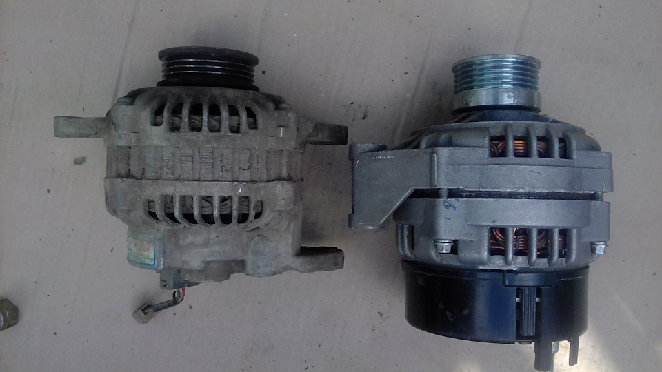 генератор ШНИВА 120А вместо штатного+АКБ 90А — Great Wall Deer, 2,2 л ...