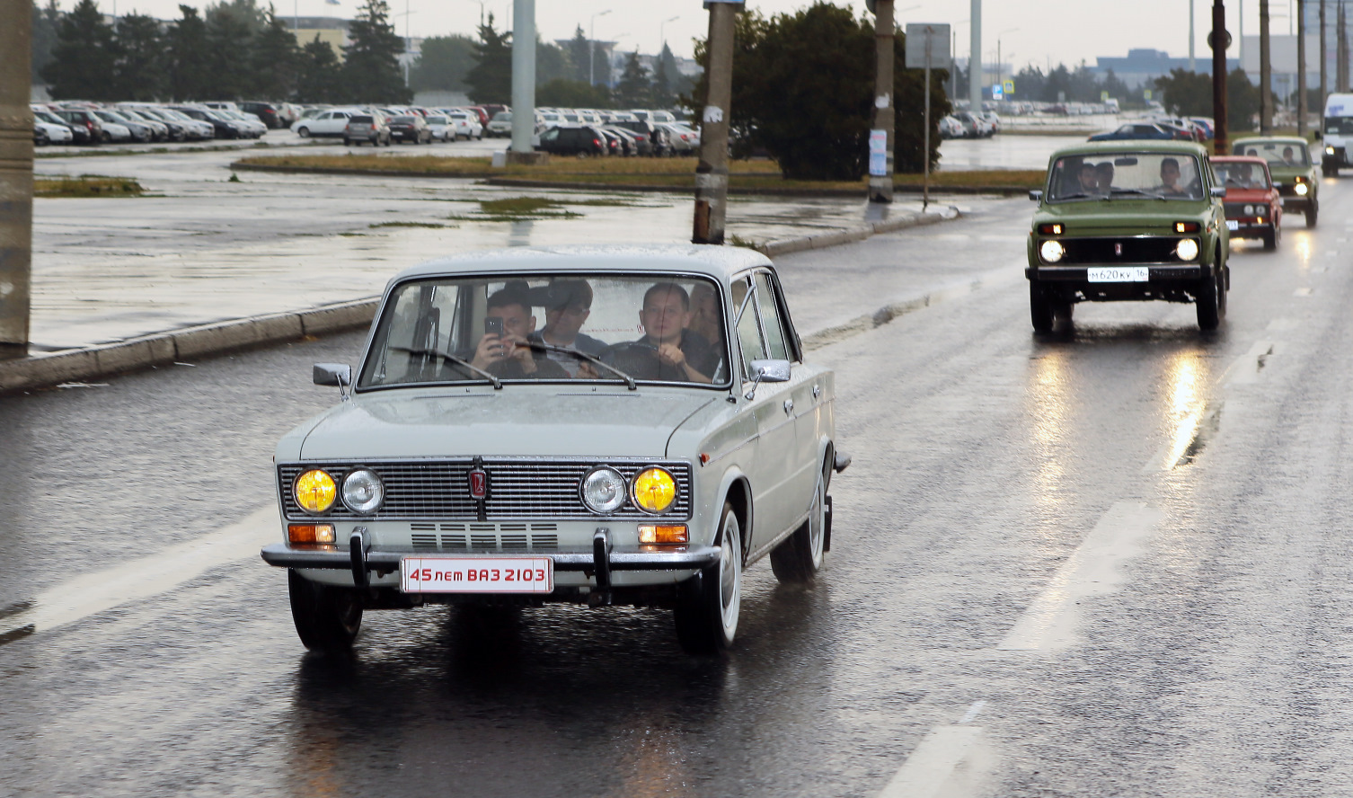 Машина принята. Lada 2103 1976 - 2012. Ветеран Жигули. Ниссан Жигули. Жигули в горах среди Баранов.