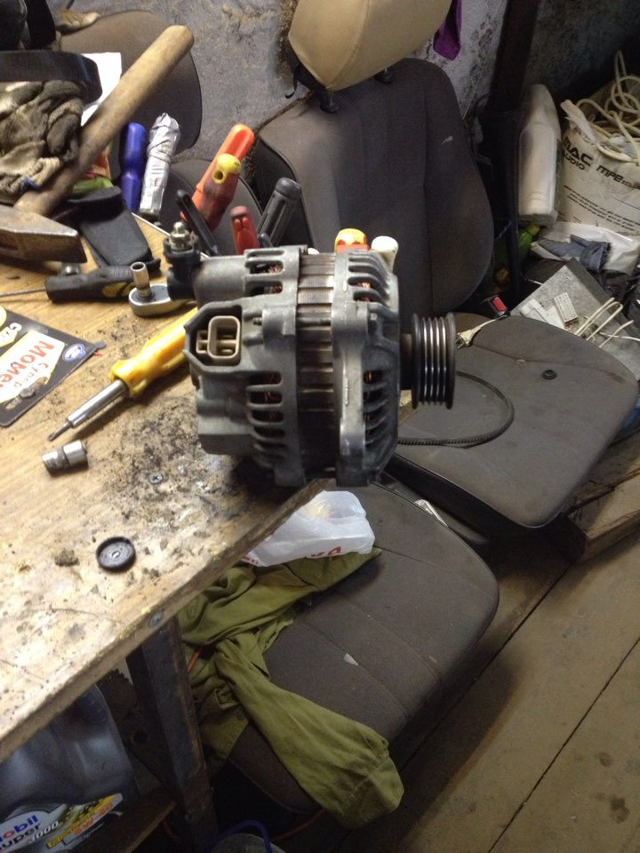 Перезаряд генератора — Subaru Forester (SF), 2 л, 1997 года ...