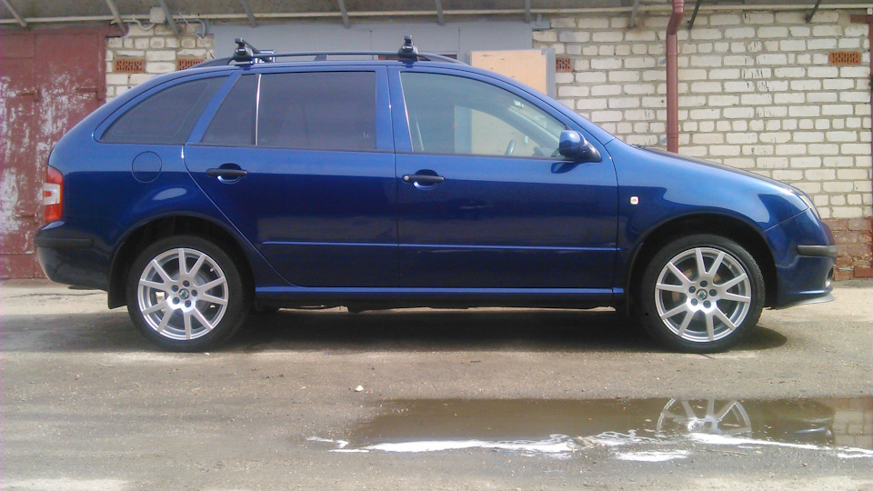 Летние диски Spider 16" — Skoda Fabia Combi Mk1, 1,4 л, 2006 года ...