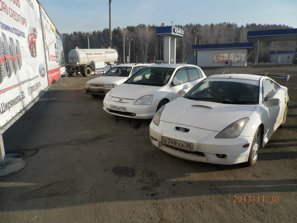 Марш Иркутск — Ангарск — Toyota Celica (230), 1,8 л, 2000 года ...