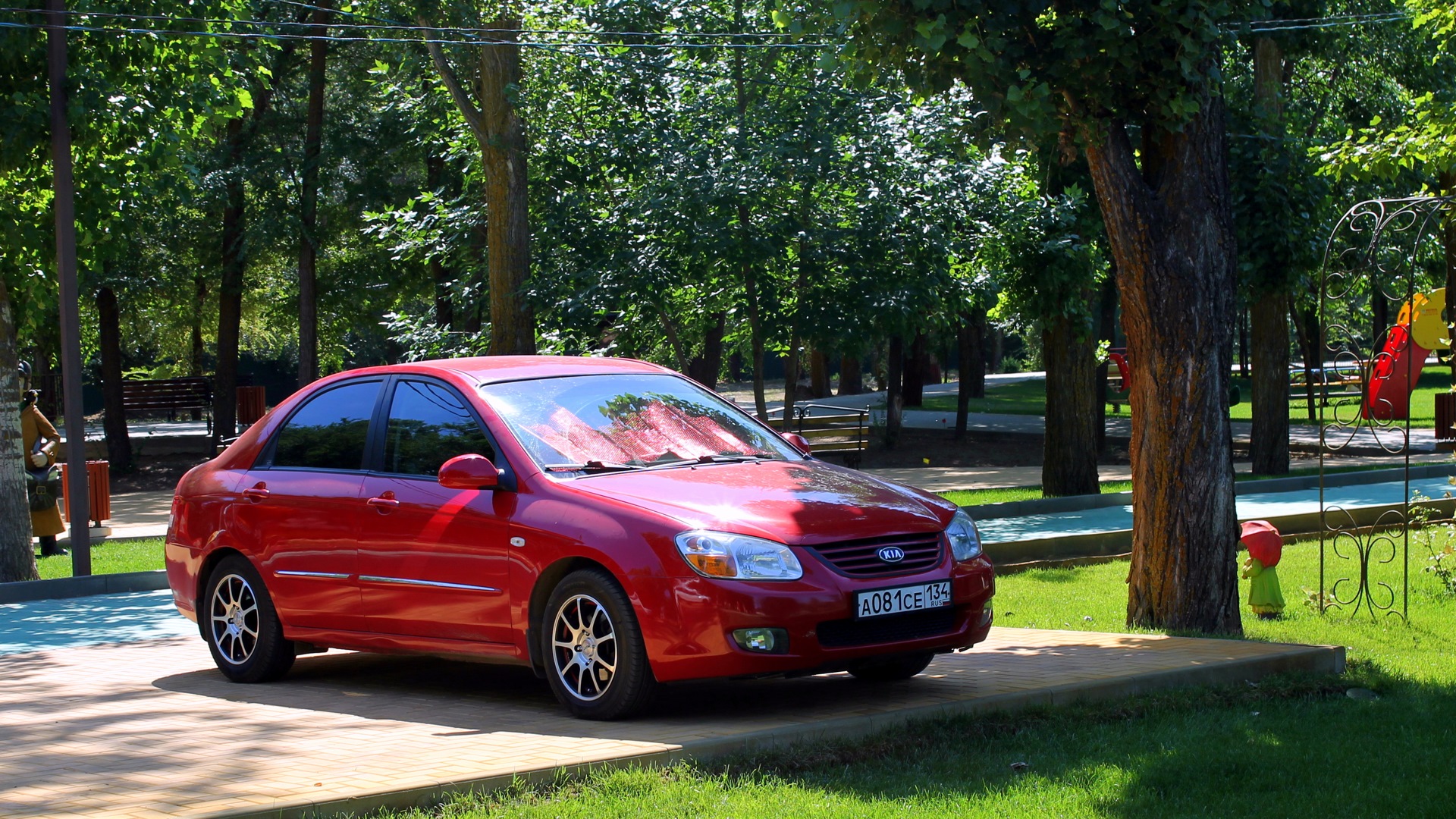 KIA Cerato (1G) 1.6 бензиновый 2008 | in RED на DRIVE2