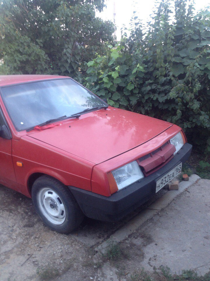 новая решетка, и поменял резинки в подвеске — Lada 21086, 1,5 л, 1988 ...