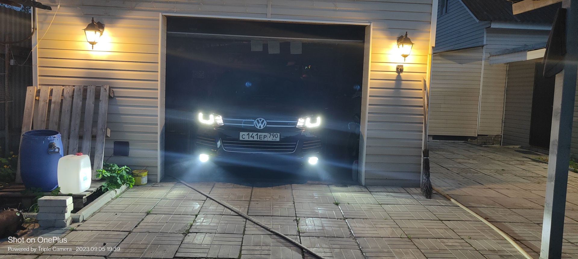 Leb в противотуманные фары — Volkswagen Touareg (2G), 3,6 л, 2014 года ...