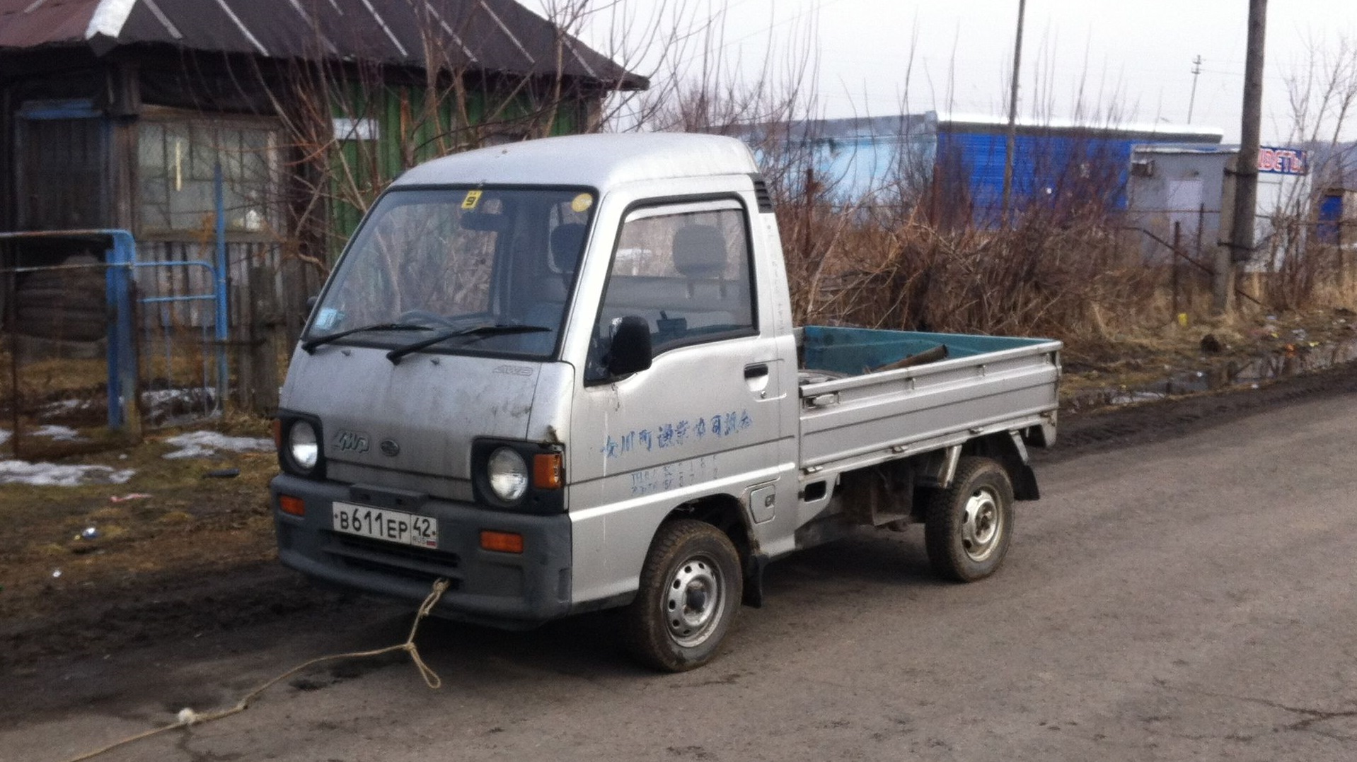 Subaru Sambar (5G) 0.6 бензиновый 1991 | трудяга-ослик на DRIVE2