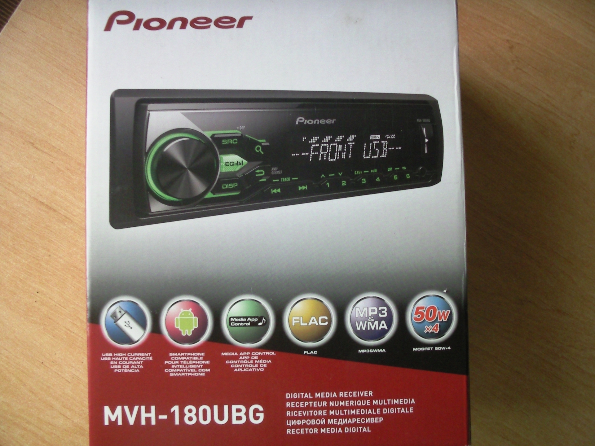 Схема pioneer mvh 180ubg