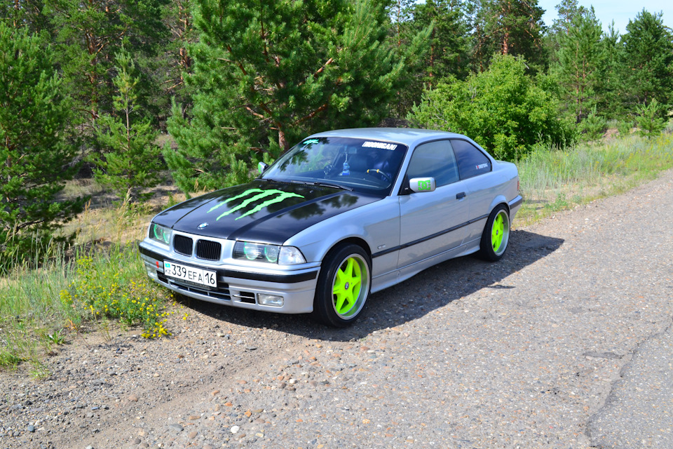 фотосет по дороге домой ) — BMW 3 series Coupe (E36), 2,8 л, 1997 года ...