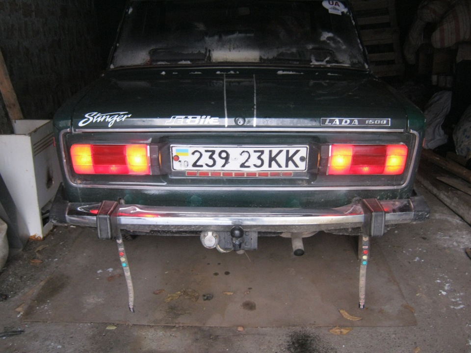Тонировка лаком задних фонарей и передних габаритов — LADA 21063, 1,5 л ...
