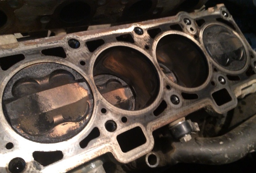 Установка шатунов и дефектовка двигателя — Lada Калина Спорт, 1,6 л ...